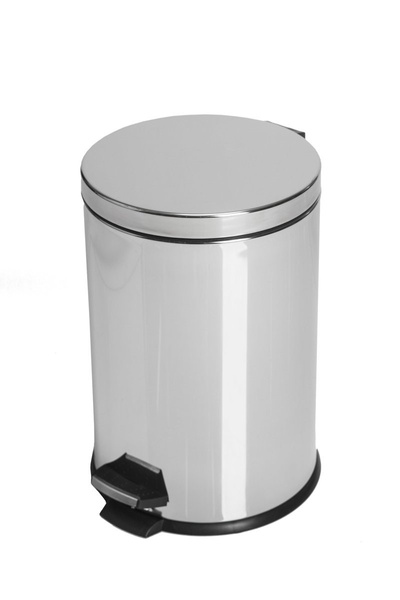 Badmülleimer 20 L verchromt, rund