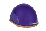 Brotkasten, Brotdose, Brotbox Bambus Violett