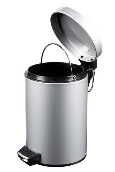 Abfalleimer 5 L, matt, rund